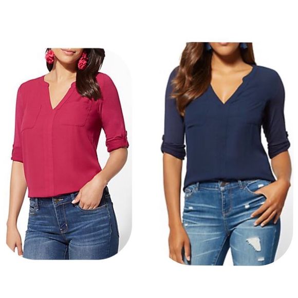 New York & Company Tops - NWT. NY&C V-Neck blouses